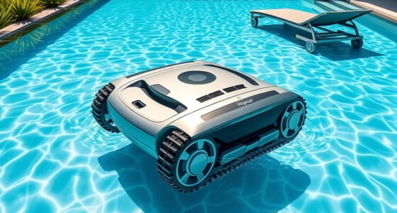 emergence of robotic pool cleaners