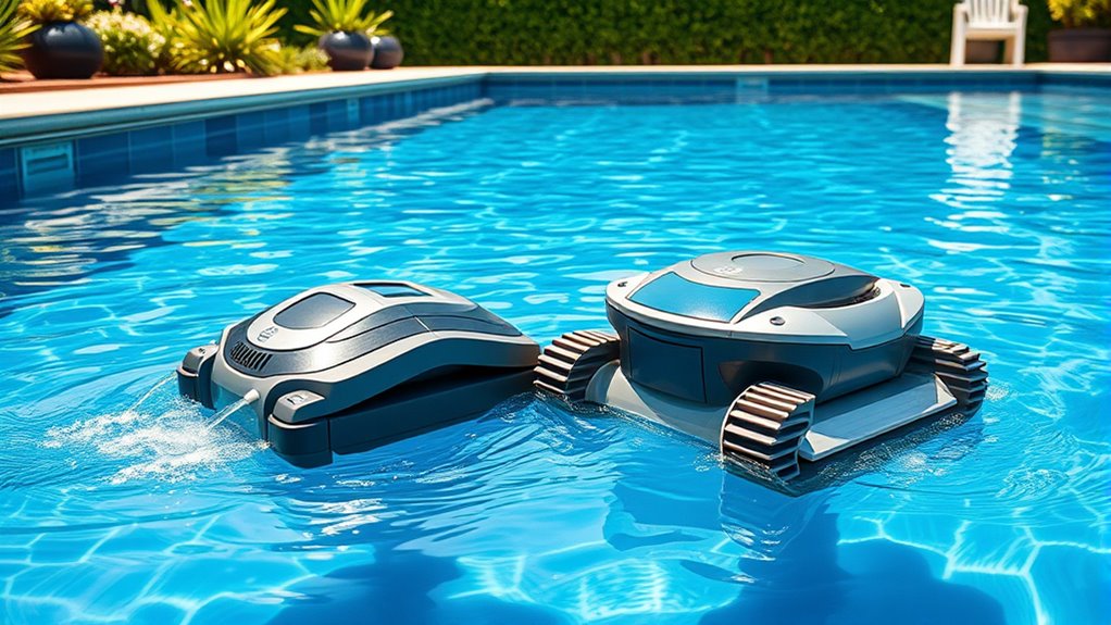 energy efficient pool cleaning features