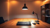 enhanced visibility through lighting