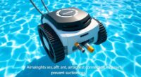 ensure proper suction maintenance