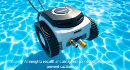 ensure proper suction maintenance