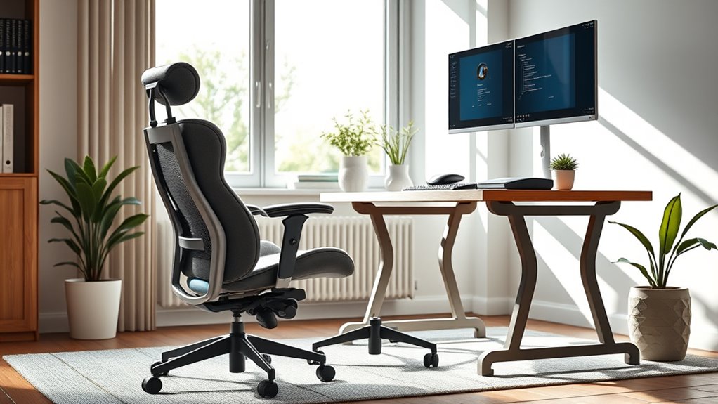 ergonomic office furniture selection