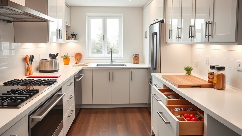 ergonomic safe kitchen layout
