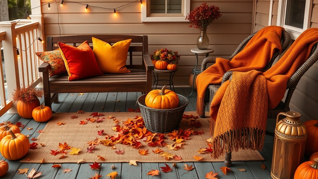 fall inspired warm decor