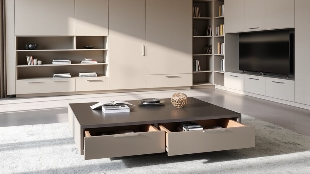 hidden space saving storage