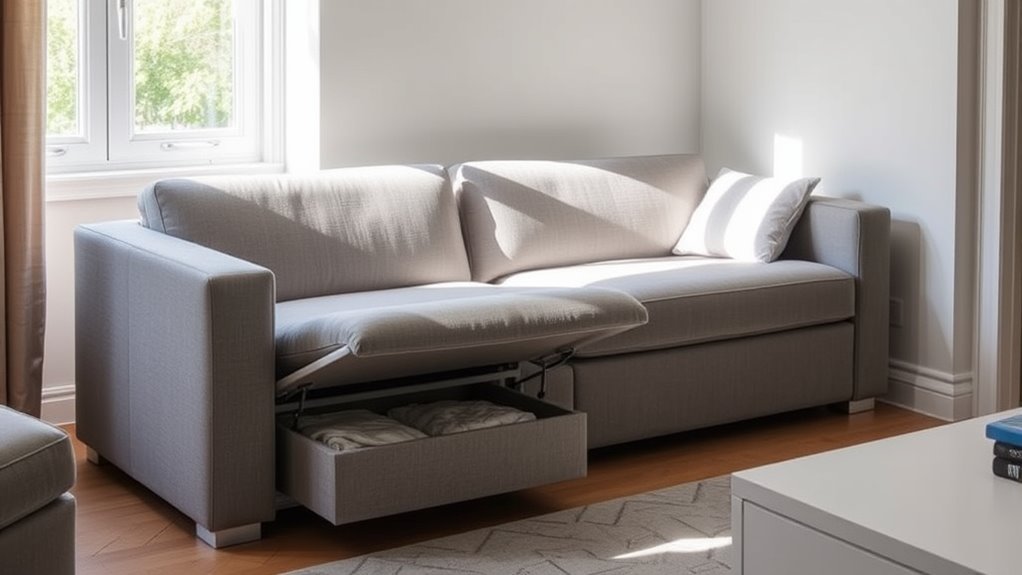 hidden storage sofa benefits