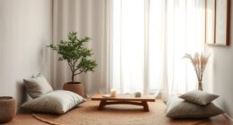home relaxation sanctuary setup