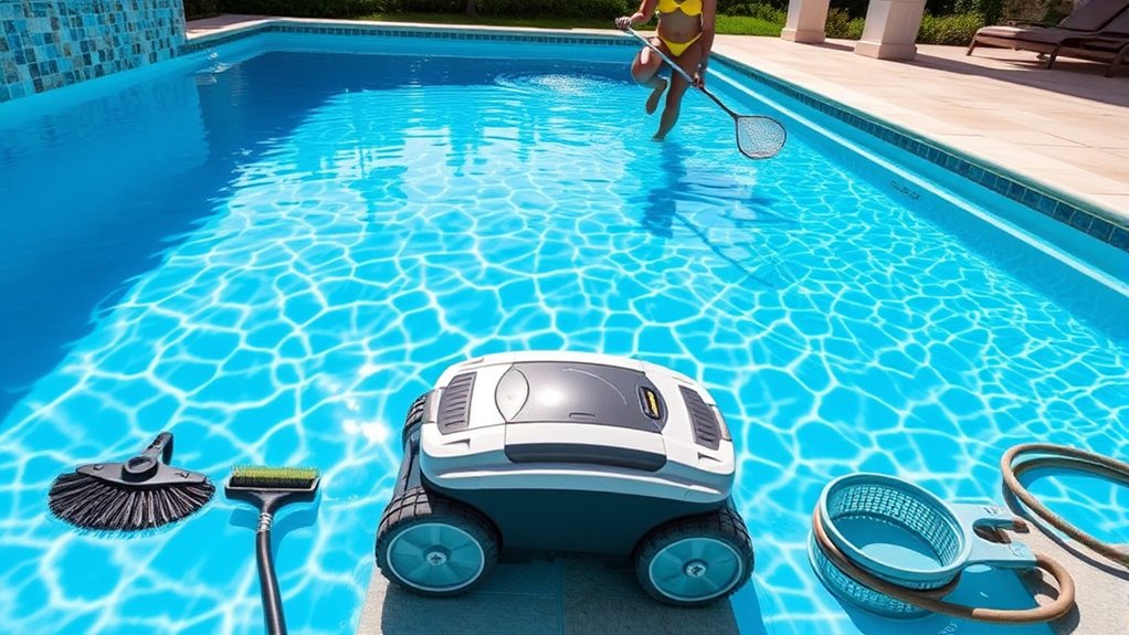 identify and fix pool issues