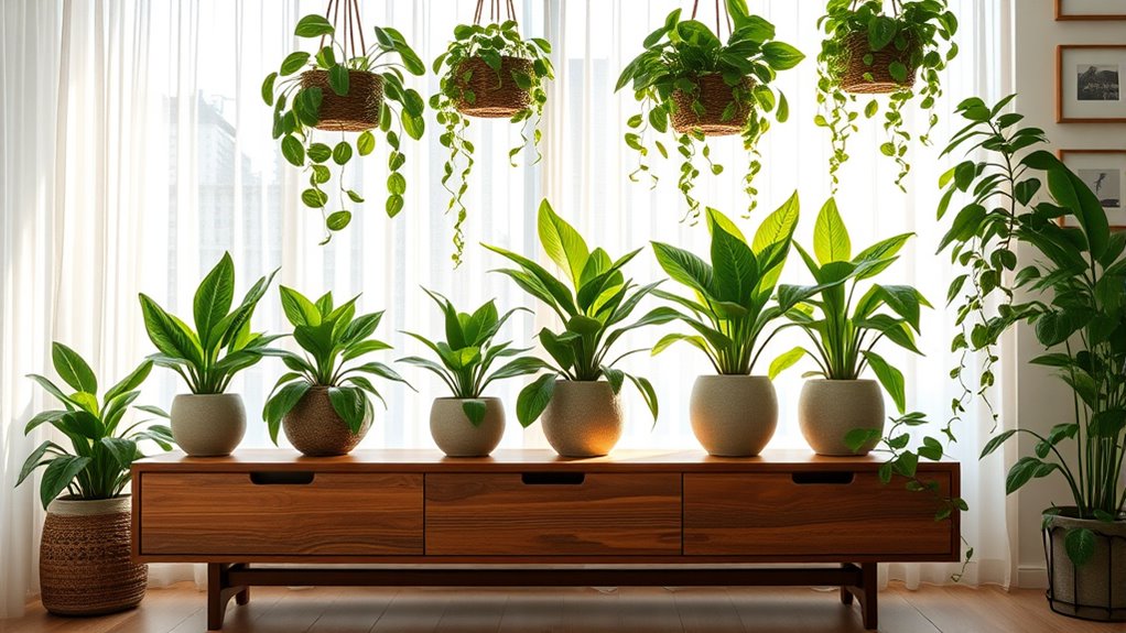 indoor plants improve home ambiance