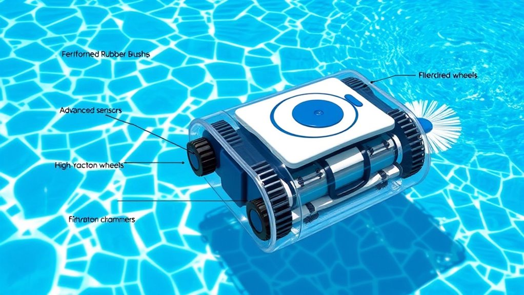 innovating suction pool cleaners