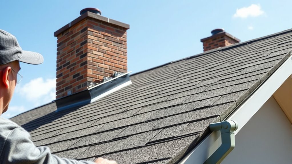 inspect and maintain roofing components