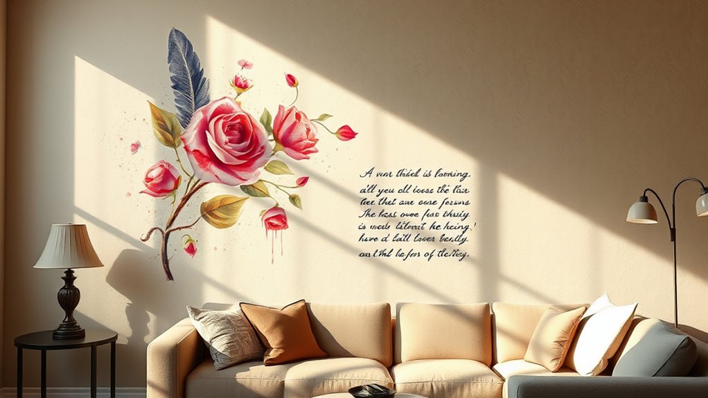 inspiring reflective artistic spaces