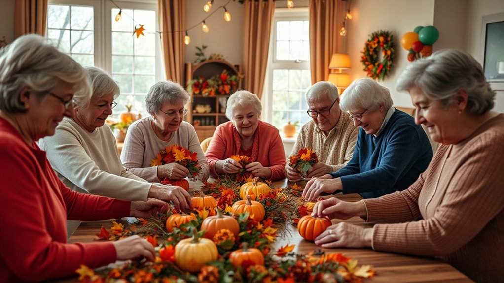involve seniors in decorating