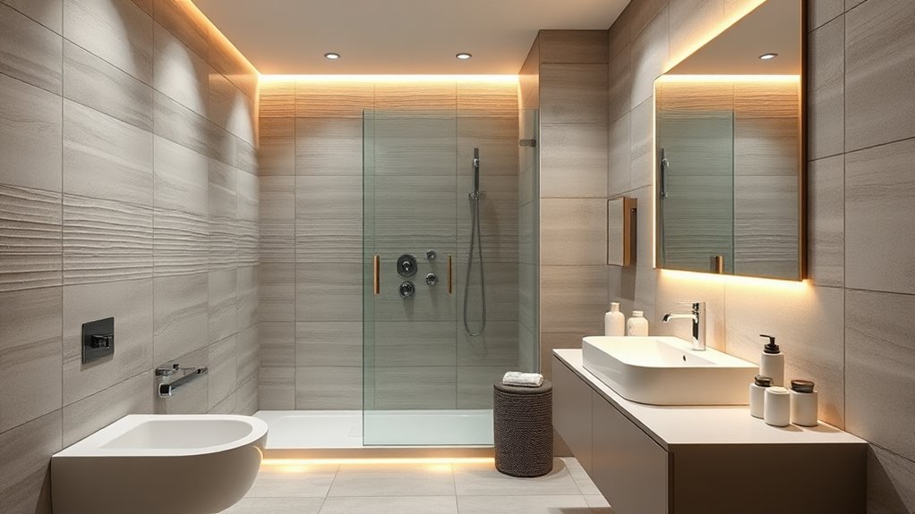 layered bathroom lighting strategies