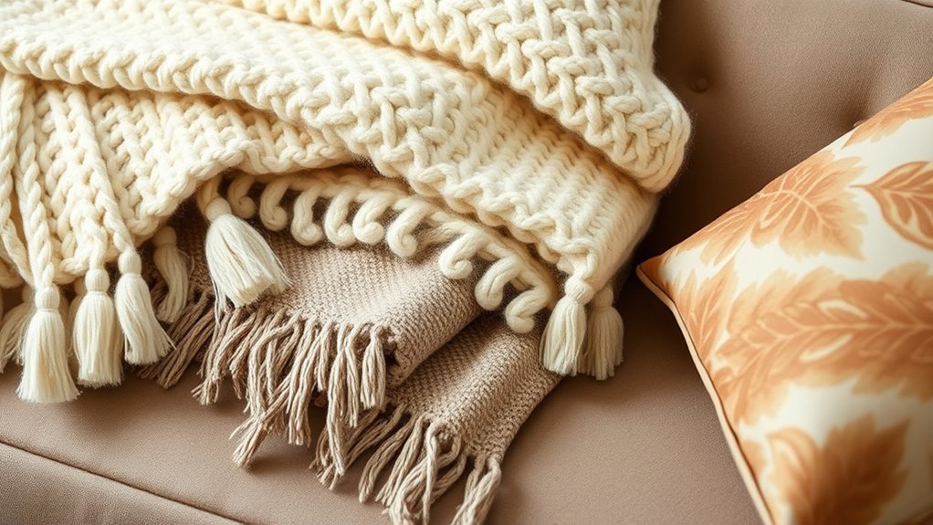 layered textures for comfort
