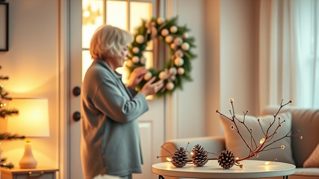 lightweight simple holiday decorations