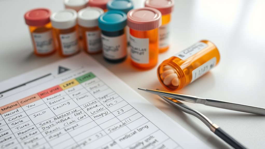 maintain accurate medication records