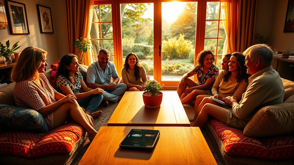 maintain family and friends connections