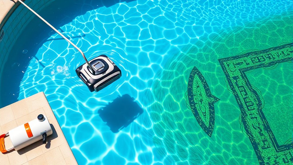 manual cleaning and chemical treatments