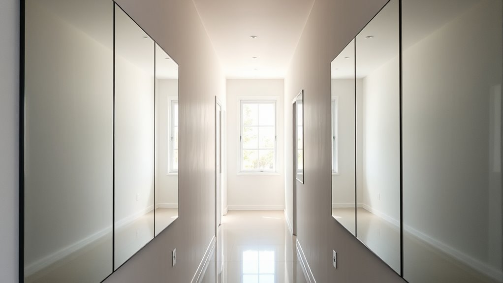 maximize light with mirrors