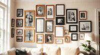 meaningful gallery wall design