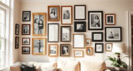 meaningful gallery wall design