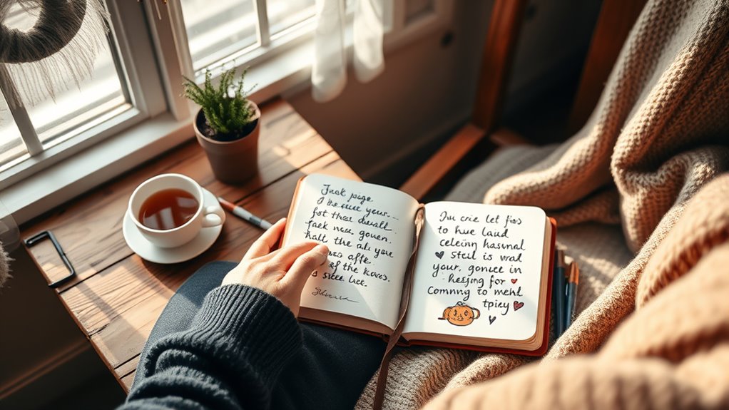 mindful expressive gratitude journaling