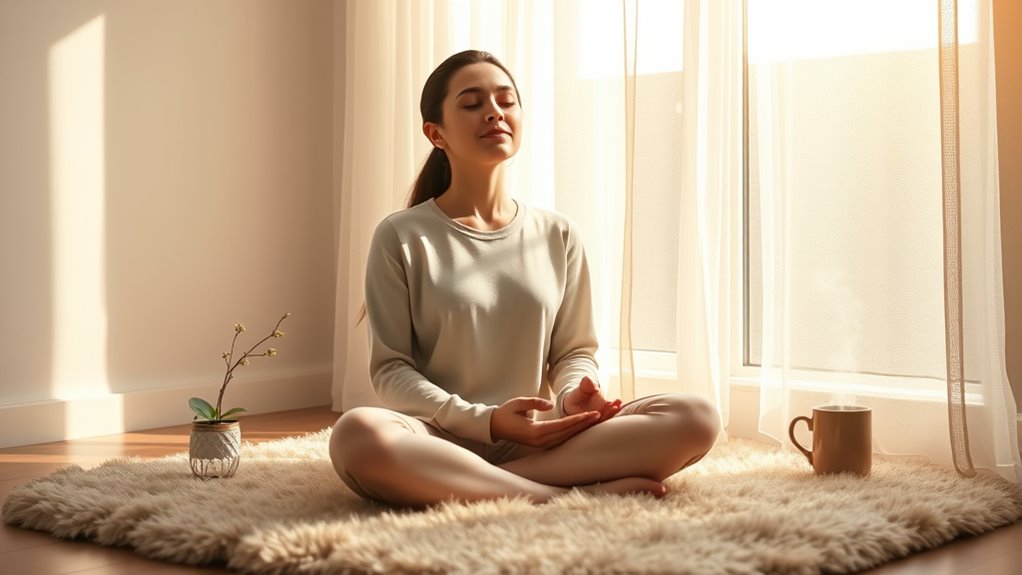 mindful morning intention setting