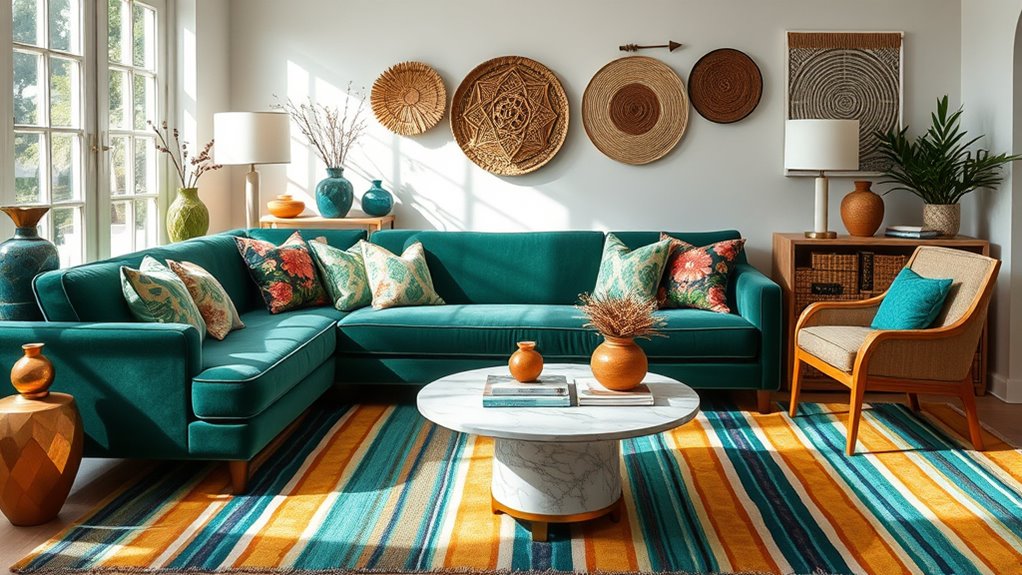 mix textures and prints