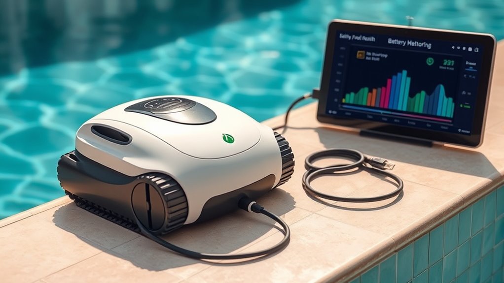 monitor battery and charging