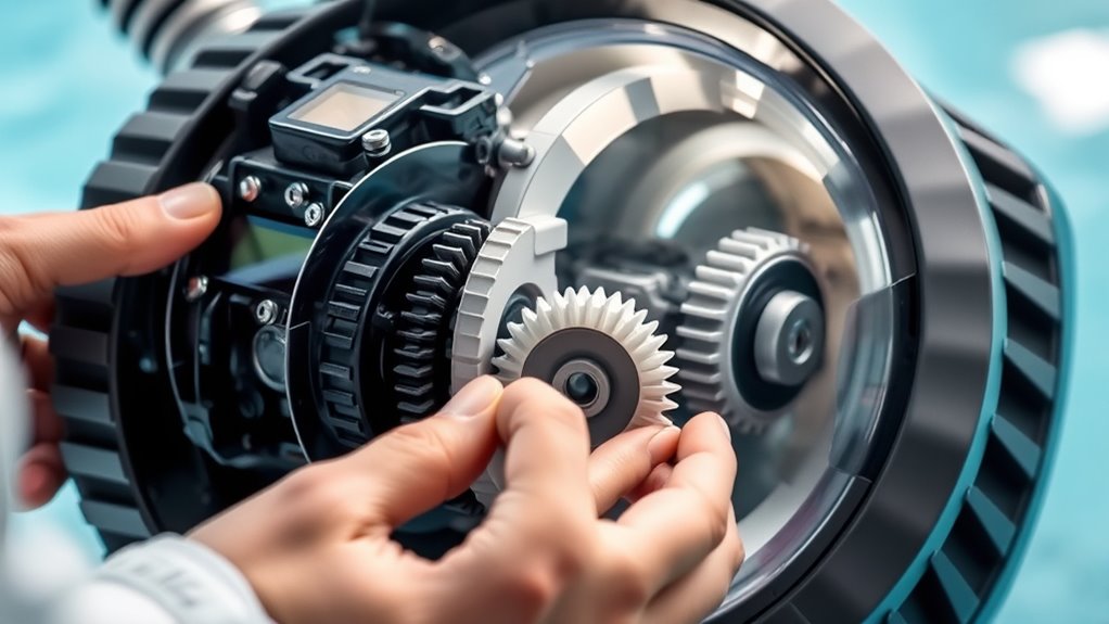 motor and gear maintenance