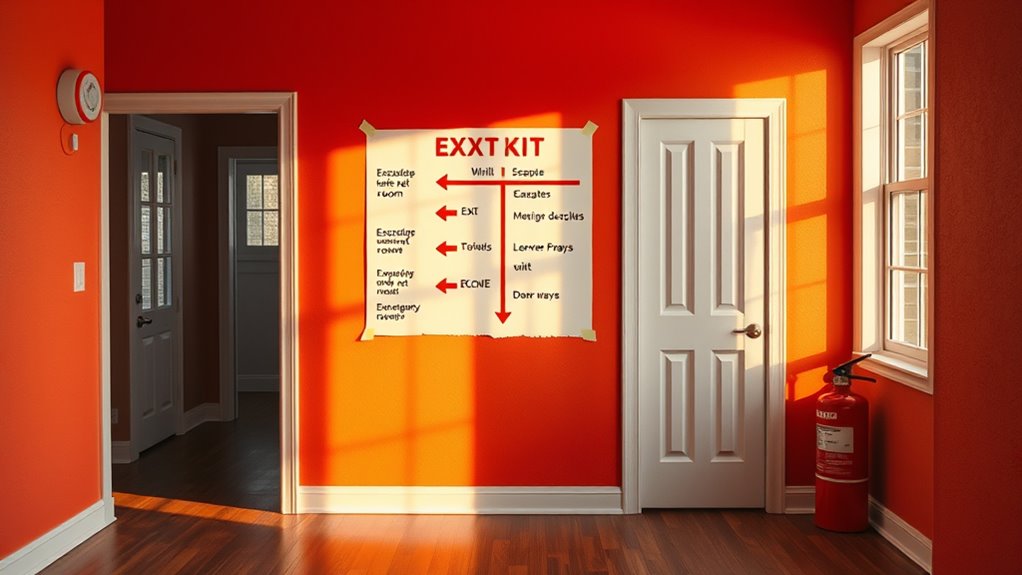multiple escape routes and drills