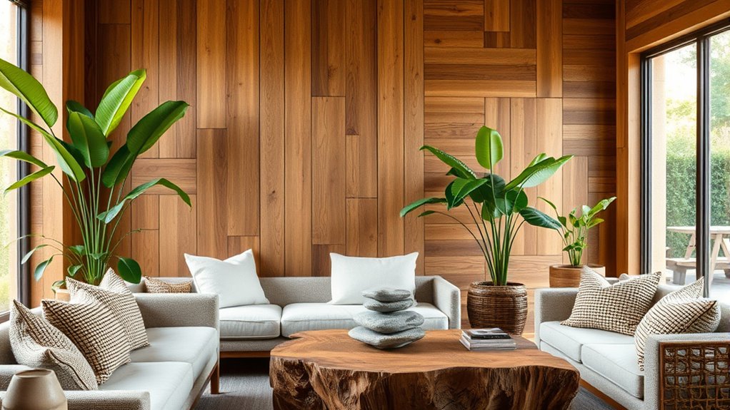 natural textures create serenity