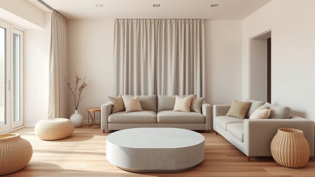 neutral tones create serenity