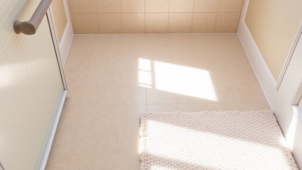 non slip bathroom flooring safety