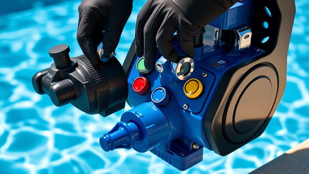optimize pool cleaning settings