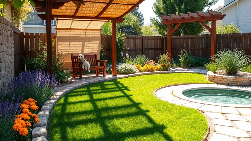 pet safe outdoor plant selection