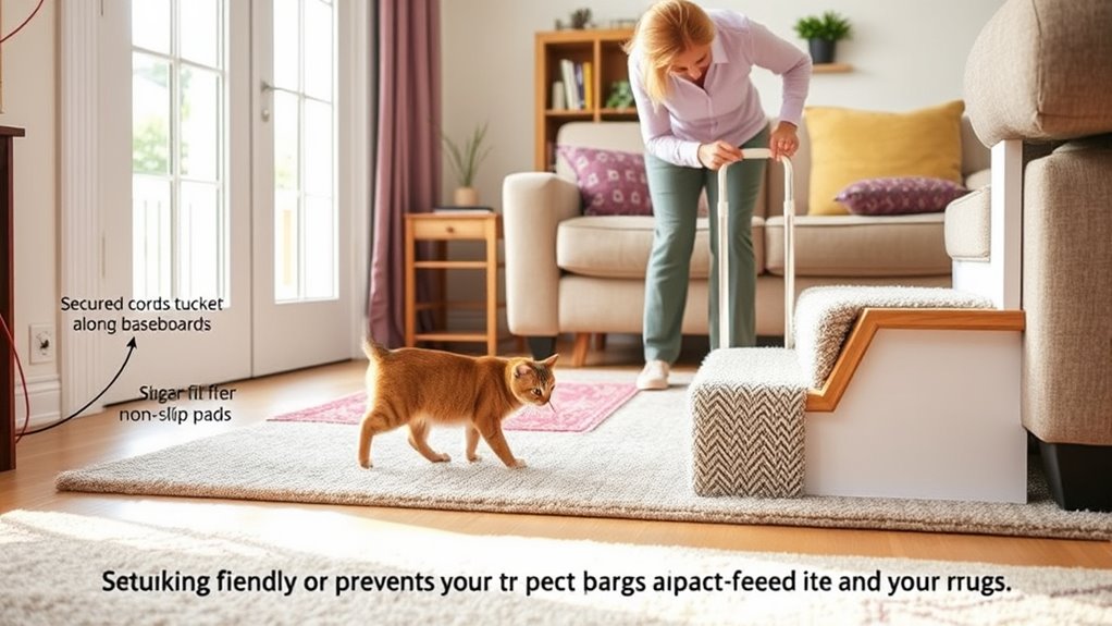 pet safety and trip prevention