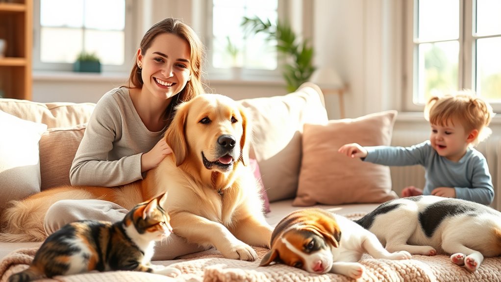 pets enhance emotional health