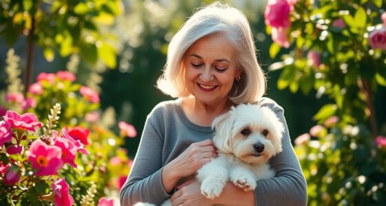 pets improve senior well being