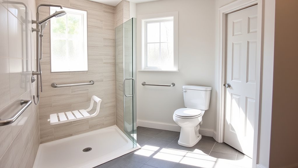 plan for adaptable bathroom accessibility