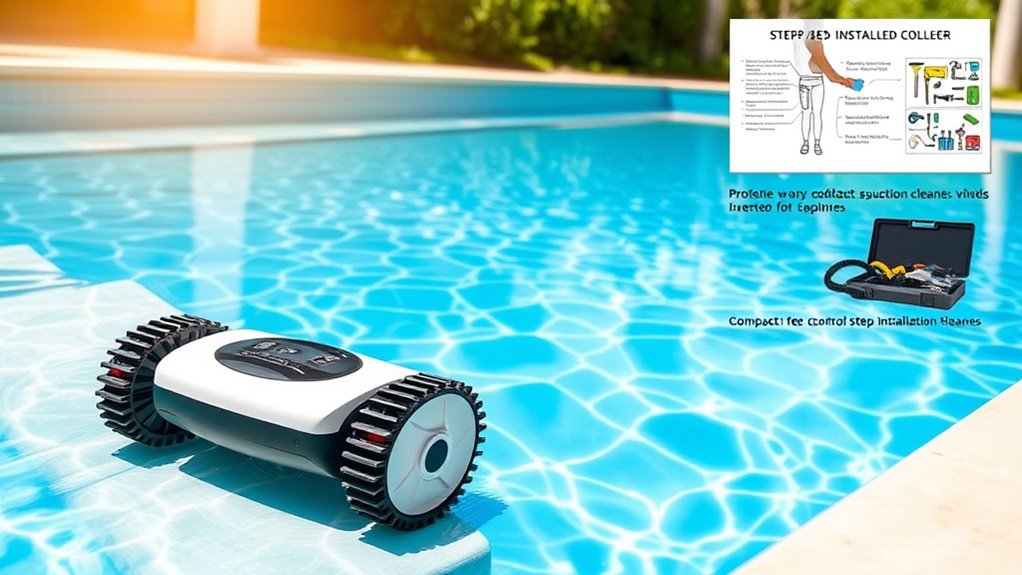 pool cleaner installation instructions