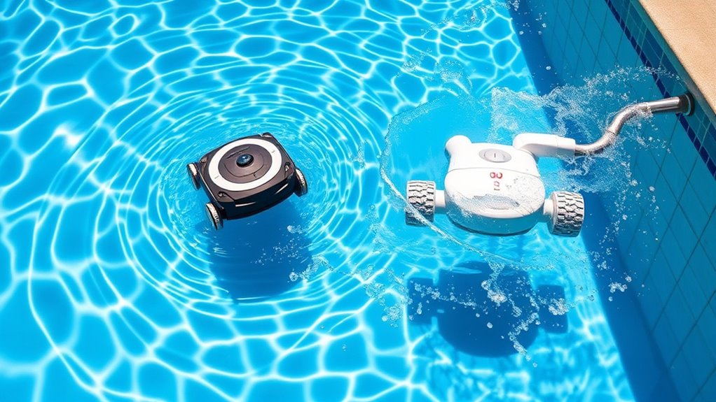 pool cleaner type comparison