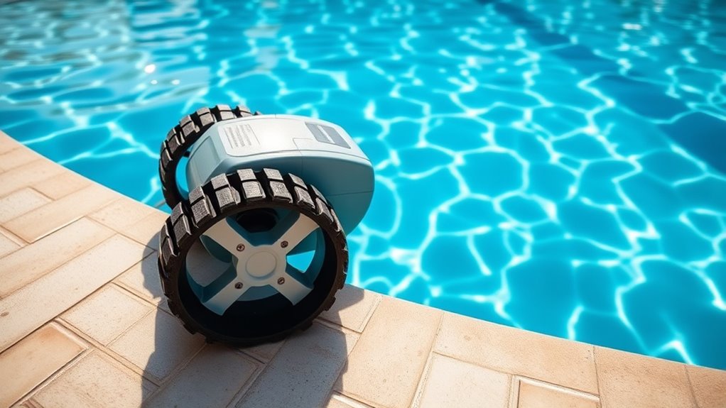 pool cleaner wheel selection