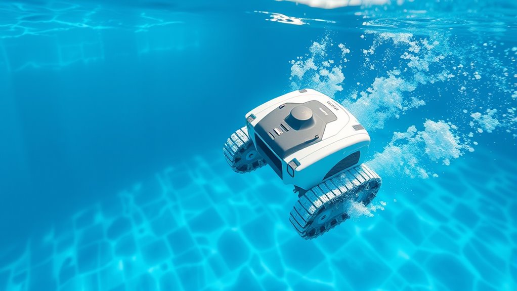 pool cleaning through circulation