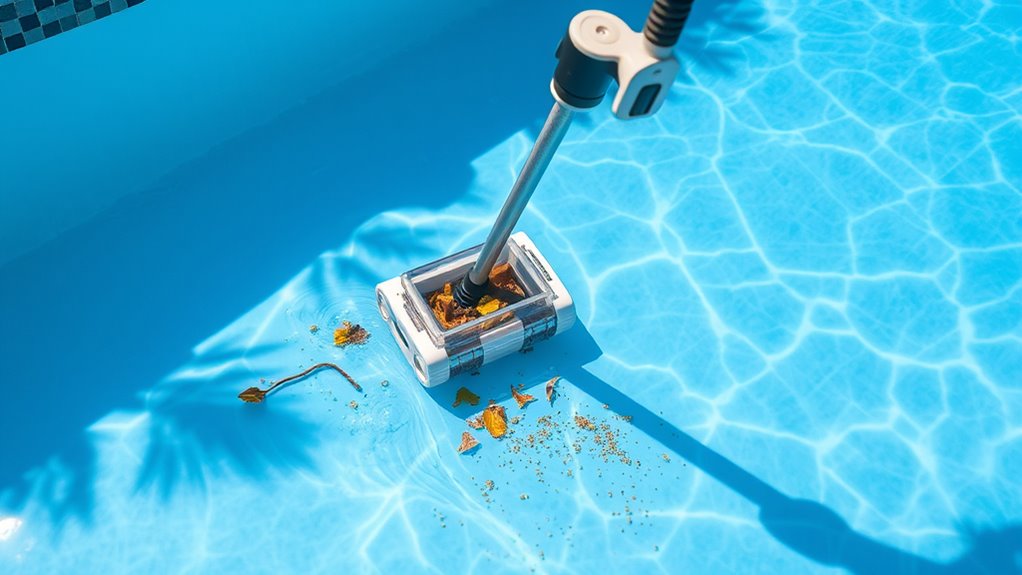 pool debris type analysis