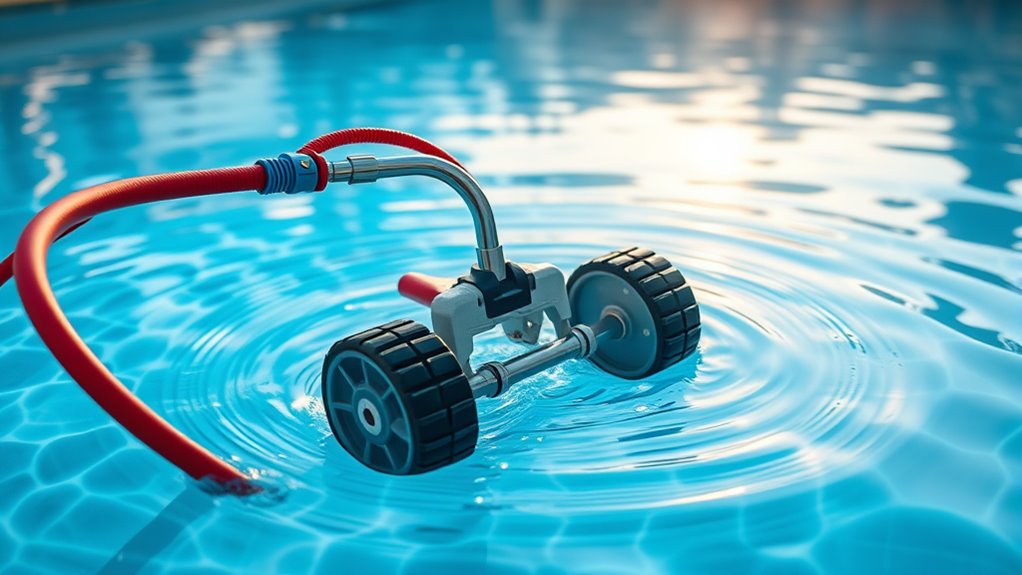 pool pressure cleaner operation