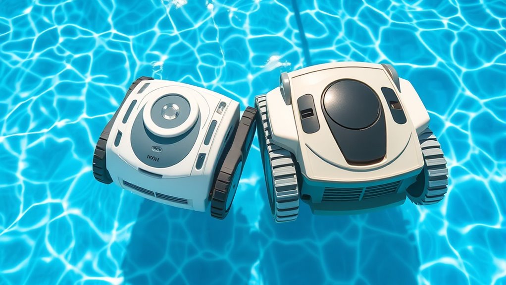 premium features enhance pool cleaning