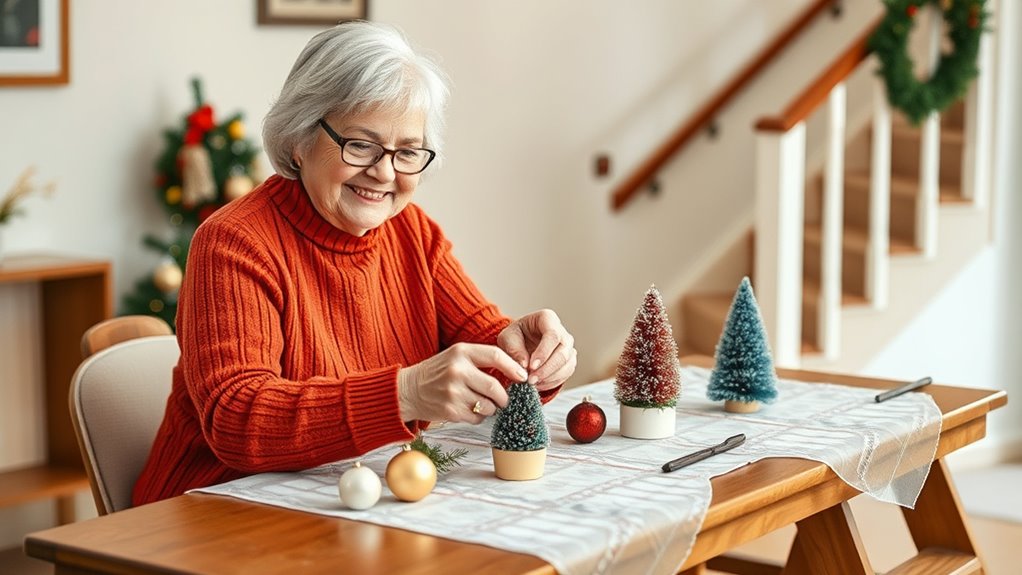 prioritize safety during decorating