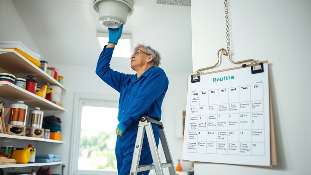 regular home maintenance routines